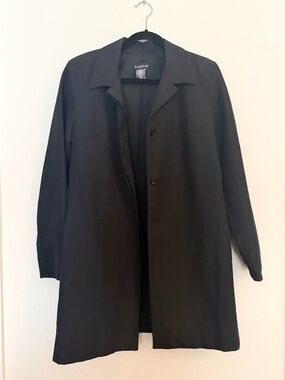🖤 vintage bebe above the knee coat